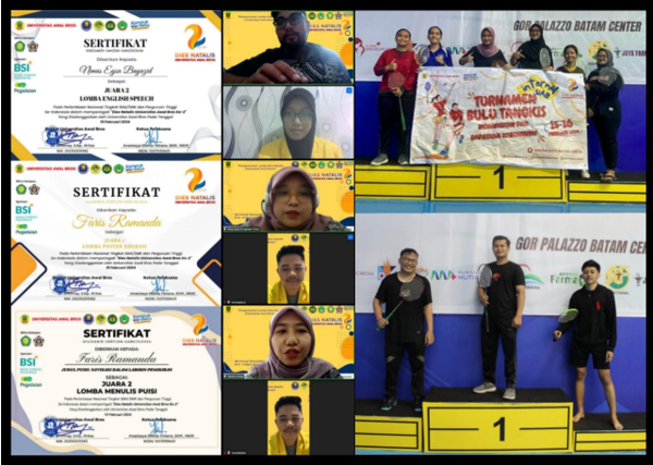 MAHASISWA REKAM MEDIS MEMENANGKAN BERBAGAI PERLOMBAAN PADA ACARA DIES NATALIS UNIVERSITAS AWAL BROS KE-II