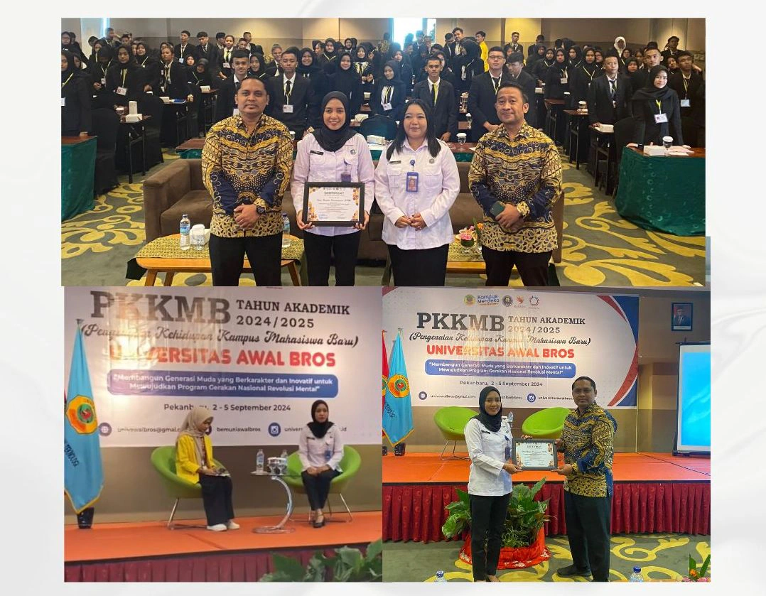 Viola Nindita Purnamasari, SKM menjadi narasumber mewakili BNN Provinsi Riau dalam acara PKKMB UAB