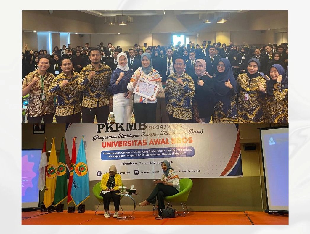 Cut Diana Putri,S.H membahas tentang Membangun Growth Mindset Dalam Diri untuk Menghadapi Perkembangan Teknologi di Era di PKKMB UAB